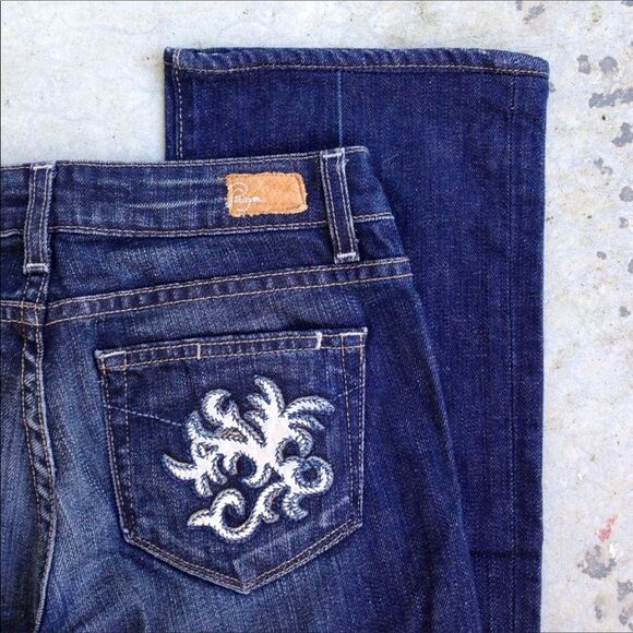 Paige premium denim Benedict Canyon bootcut jeans 26 - Picture 3 of 3